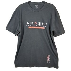 Arashi Castles of Sin Shirt Men's XL Skydance Promo Black Gameplay‎ Kenshiro